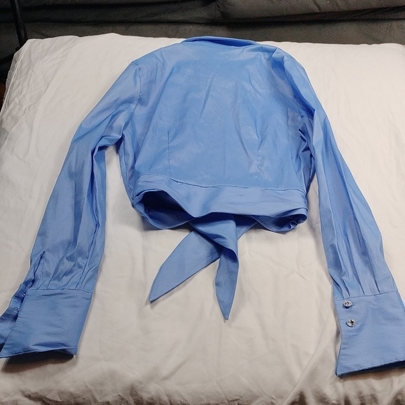 Veranique Young women's cropped blouse size 10 - Picture 8 of 13